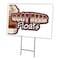 Signmission Root Beer Float Yard Sign & Stake outdoor plastic coroplast window, C-1216 Root Beer Float C-1216 Root Beer Float - alternate 1